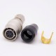 HRS Elecje Electric Female Plug 6 Pin Straight Solder Cup HR10 Circular Push-Pull Connector 20pcs