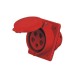 32A 5pin Receptacle 380V-415V 50/60Hz IP44 IEC60309 CEE Industrial Panel Mount Socket Angle Type 32A 5pin Receptacle 380V-415V 50/60Hz IP44 IEC60309 CEE Industrial Panel Mount Socket Angle Type
