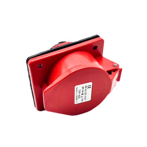 32A 5pin Receptacle 380V-415V 50/60Hz IP44 IEC60309 CEE Industrial Panel Mount Socket Angle Type 32A 5pin Receptacle 380V-415V 50/60Hz IP44 IEC60309 CEE Industrial Panel Mount Socket Angle Type