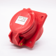 Industrial Connector Angled Socket 5P 16A 380V-415V 3P+E+N 6h IP44 Industrial Connector Angled Socket 5P 16A 380V-415V 3P+E+N 6h IP44