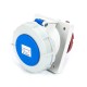Waterproof Industrial Connector Socket 3Pin 63A 400V 2P+E IP67 Waterproof Industrial Connector Socket 3Pin 63A 400V 2P+E IP67