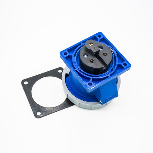 32A IP67 CEE socket 3pin 220V-250V 2P+E Industrial IEC60309 Female Socket 32A IP67 CEE socket 3pin 220V-250V 2P+E Industrial IEC60309 Female Socket