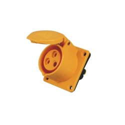 CEE Industrial Connector 16A 3pin 110V-130V 2P+E 4h IP44 IEC60309 Female Receptacle