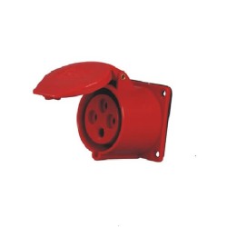 CEE Industrial Receptacle 32A 4pin 380V-415V 3P+E IP44 IEC60309 Surface Mount Socket