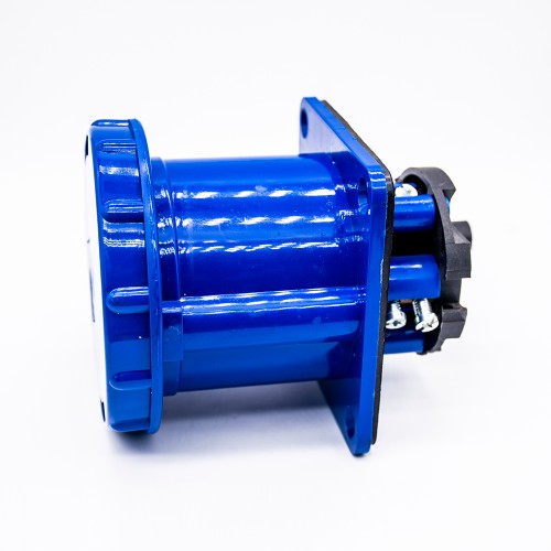 IEC60309 Panel Mount Receptacle Straight Type 63A 3pin 220V-250V 50/60Hz 2P+E 6h 2P+E IP67 CEE Industrial IEC60309 Panel Mount Receptacle Straight Type 63A 3pin 220V-250V 50/60Hz 2P+E 6h 2P+E IP67 CEE Industrial