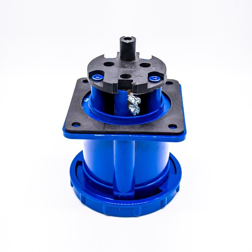IEC60309 Panel Mount Receptacle Straight Type 63A 3pin 220V-250V 50/60Hz 2P+E 6h 2P+E IP67 CEE Industrial IEC60309 Panel Mount Receptacle Straight Type 63A 3pin 220V-250V 50/60Hz 2P+E 6h 2P+E IP67 CEE Industrial