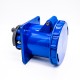 IEC60309 Panel Mount Receptacle Straight Type 63A 3pin 220V-250V 50/60Hz 2P+E 6h 2P+E IP67 CEE Industrial IEC60309 Panel Mount Receptacle Straight Type 63A 3pin 220V-250V 50/60Hz 2P+E 6h 2P+E IP67 CEE Industrial