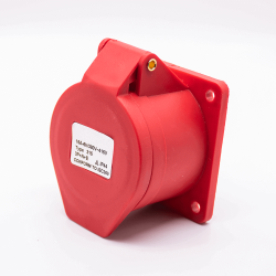 Industrial Connector Socket 5P 16A 380V-415V 4P+E+N 6h IP44