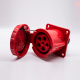 Industrial Connector Socket 5P 63A 380V-415V 3P+E+N 6h IP67 Straight Type Panel Mount Industrial Connector Socket 5P 63A 380V-415V 3P+E+N 6h IP67 Straight Type Panel Mount