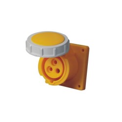 IP67 IEC60309 Female Receptacle 16A 3pin 110V-130V 2P+E CEE Industrial