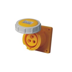 IP67 IEC60309 Female Socket 32A 3pin 110V-130V 2P+E CEE Industrial