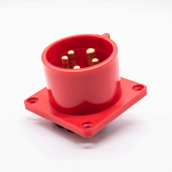 Reverse Industrial Connector Socket 5P 16A 380V-415V 3P+E+N 6h IP44