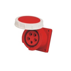 Waterproof IEC60309 32A 5pin 380V-415V IP67 CEE Industrial Female Receptacle