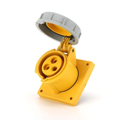 Waterproof Industrial Connector Socket 3Pin 16A 250V 2P+E IP67 Waterproof Industrial Connector Socket 3Pin 16A 250V 2P+E IP67