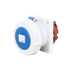 Waterproof Industrial Connector Socket 3Pin 63A 400V 3P+E IP67