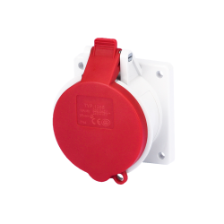 Waterproof Industrial Connector Socket 5Pin 16A 230V 3P+E+N IP44
