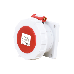 Waterproof Industrial Connector Socket 5Pin 16A 400V 3P+E+N IP67