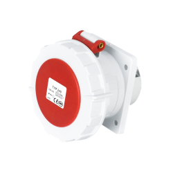 Waterproof Industrial Connector Socket 5Pin 32A 400V 3P+E+N IP67