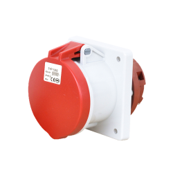 Waterproof Industrial Connector Socket 5Pin 63A 400V 3P+E+N IP44