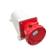 125A 4pin 380V-415V 50/60Hz 4P 6h 3P+E IP67 IEC60309 CEE Industrial Wall Socket 125A 4pin 380V-415V 50/60Hz 4P 6h 3P+E IP67 IEC60309 CEE Industrial Wall Socket