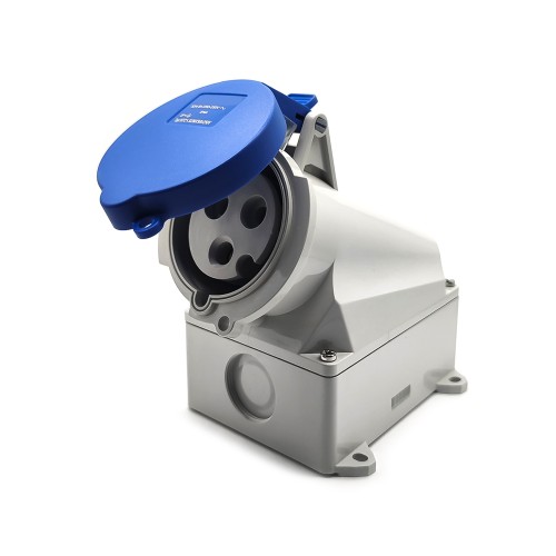 Waterproof Industrial Connector Socket 3Pin 32A 230V 2P+E IP44 Waterproof Industrial Connector Socket 3Pin 32A 230V 2P+E IP44