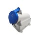 Waterproof Industrial Connector Socket 3Pin 32A 230V 2P+E IP44 Waterproof Industrial Connector Socket 3Pin 32A 230V 2P+E IP44