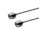 67Ghz Rf 1.85Mm Male to 1.85 Male Connector Cable Assembly With 0.2M Cable 67Ghz Rf 1.85Mm Male to 1.85 Male Connector Cable Assembly With 0.2M Cable