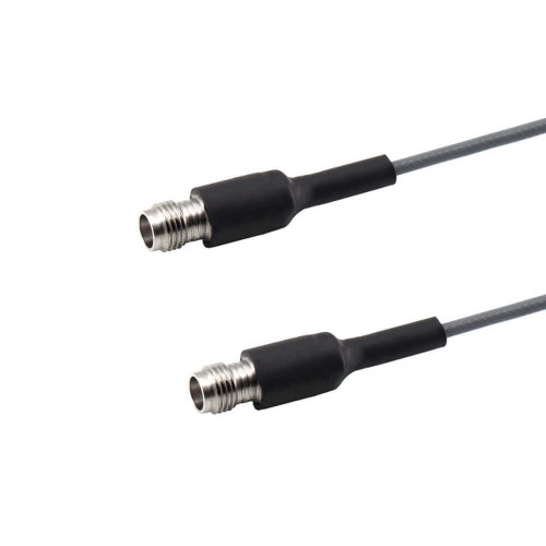 Low Loss High Frequency 1.85Mm Female To 1.85Mm Female Test Cable 0.3M Low Loss High Frequency 1.85Mm Female To 1.85Mm Female Test Cable 0.3M