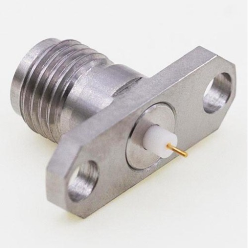 2.4mm Thread-in Connector, 15.8 x 5.7mm / 0.625 x 0.223inch Flange 0.6mm / .024″ Pin 2.4mm Thread-in Connector, 15.8 x 5.7mm / 0.625 x 0.223inch Flange 0.6mm / .024″ Pin