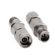 2.92mm Male Plug to 2.4mm Female Jack Coaxial Adapter Stainless Steel High Frequency Connector 40GHz 2.92mm Male Plug to 2.4mm Female Jack Coaxial Adapter Stainless Steel High Frequency Connector 40GHz