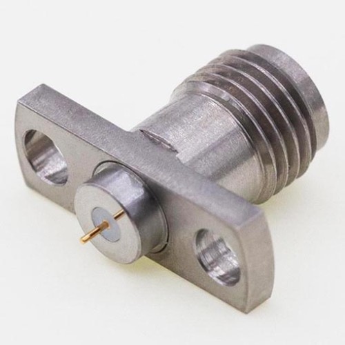 2.92mm Female Connector, 14 x 4.8mm / 0.550 x 0.190inch Flange 0.6mm / .024″ Pin 2.92mm Female Connector, 14 x 4.8mm / 0.550 x 0.190inch Flange 0.6mm / .024″ Pin