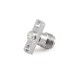 2.92mm Female Connector 2-Hole Flange Mount Stainless Steel 40GHz High Frequency RF Coaxial Connector 2.92mm Female Connector 2-Hole Flange Mount Stainless Steel 40GHz High Frequency RF Coaxial Connector