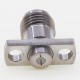 2.92mm Female Connector 2-Hole Flange Mount Stainless Steel 40GHz High Frequency RF Coaxial Connector 2.92mm Female Connector 2-Hole Flange Mount Stainless Steel 40GHz High Frequency RF Coaxial Connector