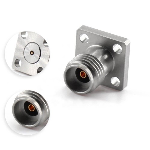 2.92Mm Female Dc To 40Ghz Pcb Mount Removable 4-Hole Flange 2.92Mm Female Dc To 40Ghz Pcb Mount Removable 4-Hole Flange