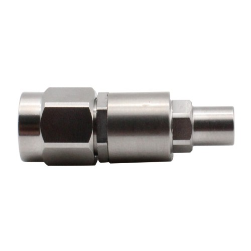 2.92mm Male Plug to SSMP GPO Male Stainless Steel Adapter DC-40GHz 2.92mm Male Plug to SSMP GPO Male Stainless Steel Adapter DC-40GHz