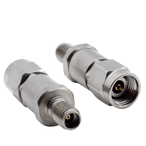 2.92MM Male to SSMA Female Coaxial Adapter Stainless Steel 40GHZ High Frequency Connector Tester 2.92MM Male to SSMA Female Coaxial Adapter Stainless Steel 40GHZ High Frequency Connector Tester
