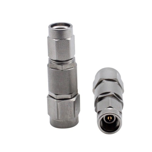 2.92MM Male to SSMA Male Coaxial Adapter High Frequency Connector 40GHZ Stainless Steel Tester 2.92MM Male to SSMA Male Coaxial Adapter High Frequency Connector 40GHZ Stainless Steel Tester