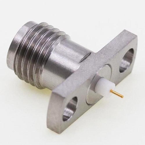 2.92mm Thread-in Connector, 14 x 4.8mm / 0.550 x 0.190″ Flange Jack 0.3mm /.012″ Pin 2.92mm Thread-in Connector, 14 x 4.8mm / 0.550 x 0.190″ Flange Jack 0.3mm /.012″ Pin