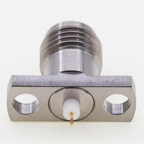 2.92mm Thread-in Connector, Flange Jack 0.3mm /.012″ Pin 12.7 x 4.8mm / 0.500 x 0.190″ 2.92mm Thread-in Connector, Flange Jack 0.3mm /.012″ Pin 12.7 x 4.8mm / 0.500 x 0.190″