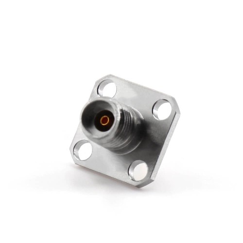 Female 2.92Mm Dc To 40Ghz 4-Hole Flange Outer Contact Through The Wall Female 2.92Mm Dc To 40Ghz 4-Hole Flange Outer Contact Through The Wall