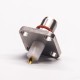 BMA Male Solder Type Connector Flange with 4 Holes for Cable Waterproof BMA Male Solder Type Connector Flange with 4 Holes for Cable Waterproof