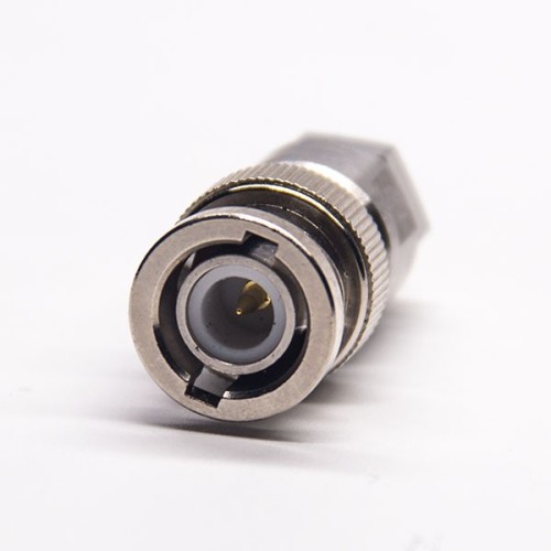 50Ohm BNC Connector Straight Type Male Connector Clamp for Cable 50Ohm BNC Connector Straight Type Male Connector Clamp for Cable