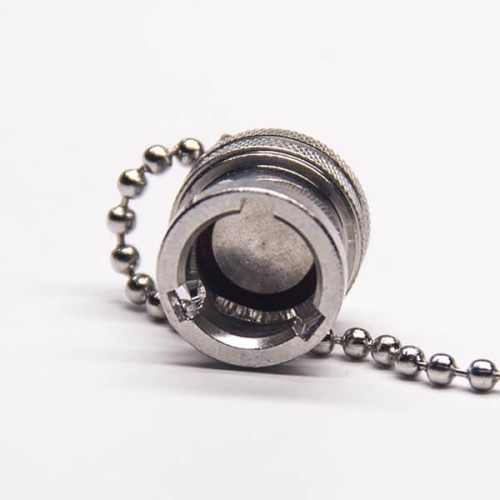BNC Male Dust Cap with Chain Nickle Plated BNC Male Dust Cap with Chain Nickle Plated