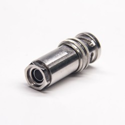 High Frequency BNC Connector Male Type Clamp for Cable