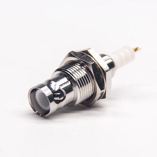 Microwave BNC Connector Panel Mount Female Solder for Cable Microwave BNC Connector Panel Mount Female Solder for Cable