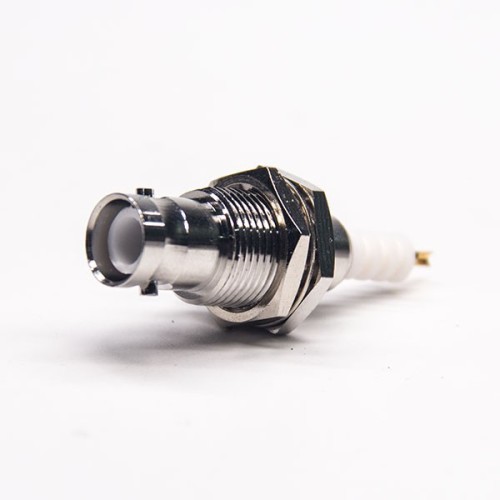 Microwave BNC Connector Panel Mount Female Solder for Cable Microwave BNC Connector Panel Mount Female Solder for Cable