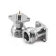 N-Kfd Female 18Ghz 4-hole Flange Bulkhead Pcb Mount Sloder High Frequency Rf Coax Connector