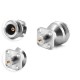 N-Kfd Female 18Ghz Receptable Bulkhead Mount 4-Hole Flange Rf Coax Connector