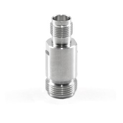 N Male To Tnc Male Rf Coax Connector 18Ghz Stainless Steel Adapter