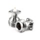 N-Type High Frequency Female 18G N-Kf Bulkhead Mount 4-Hole Flange Rf Coax Connector